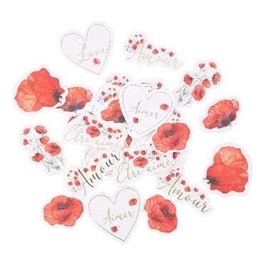 CONFETTIS POPPY LOVEX100