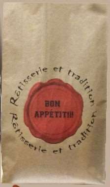 Image de SAC POULET 200+75X345 'PPT' KRAFT'