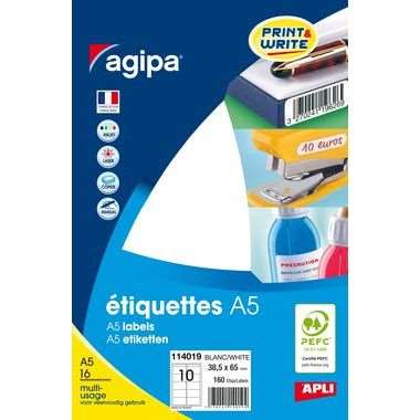 Image de PT ETIQUETTE ADHESIVE 38.5X65mm