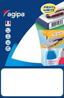 Image de PT ETIQUETTE ADHESIVE 64X133mm