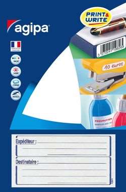 Image de PT ETIQUETTE ADHESIVE EXP-DESTINATAIRE