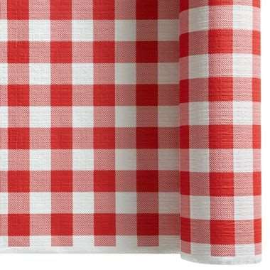 Image de RLX TOILE LIN 1.20X25M CELINE ROUGE