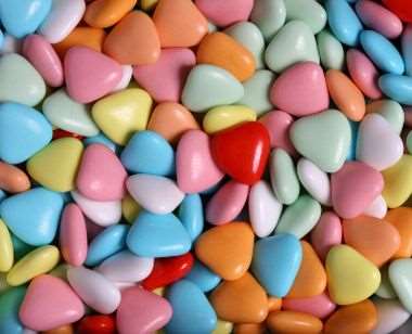 Image de MINI COEURS CHOCO 150G MULTICOLOR
