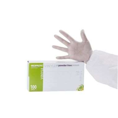 Image de BTE 100 GANTS VYNILE NON POUDRE LARGE