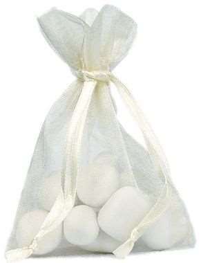 Image de SAC ORGANZA 10 CM X10 IVOIRE