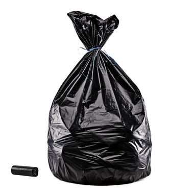 Image de SAC POUBELLE 130L NOIR - 20mc HD 81X115