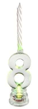 Image de BOUGIE CHIFFRE LED N° 8