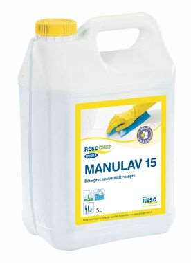 Image de MANULAV 15 DETERGENT M.USAGE X 5 L