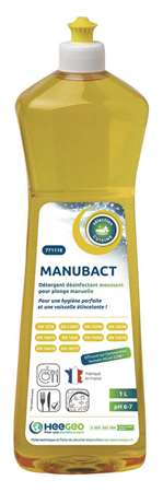 Image de MANUBACT LIQUIDE VAISSELLE BACTERICIDE X 1 L