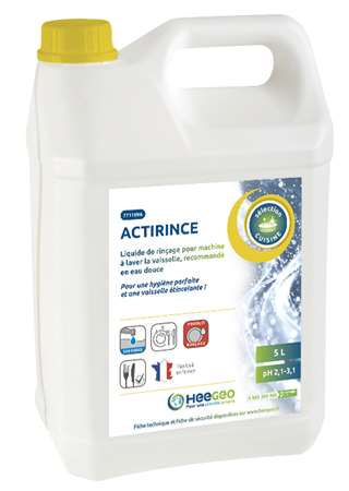 Image de ACTIRINCE LIQ. RINCAGE EAU DOUCE X 5 L