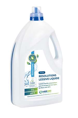 Image de RESOLUTIONS LESSIVE LIQUIDE X 3 L