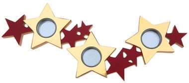 Image de BOUGEOIR ETOILE ROUGE