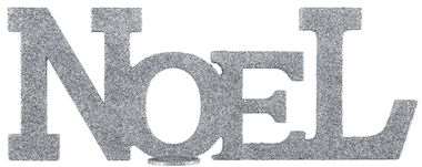 Image de LETTRES NOEL PAILLETES ARGENT