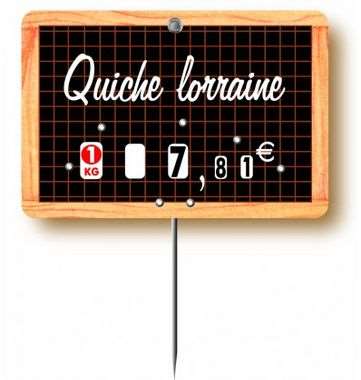 Image de PT ETIQ. 8X12 'ECOLIERE' A ROULETTE