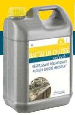 BACTALIM CHLORE SELECT X 5 L