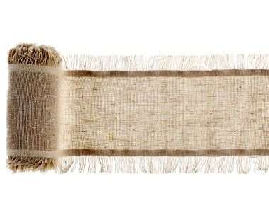 Image de RUBAN JUTE AVEC FRANGES 15 CMX3 M