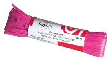 Image de RAPHIA MAT ROSE FONCE