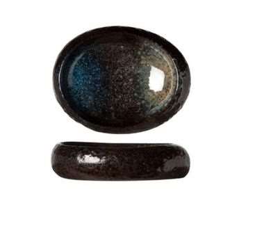 Image de COUPELLE OVALE 'BLACK YORU' 19X15