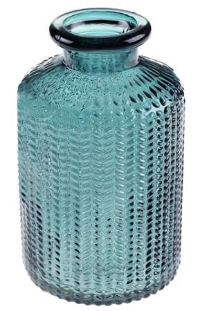 Image de VASE BOUTEILLE BLEU CANARD