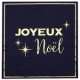Image de SERVIETTES NOEL CHIC MARINE X 10