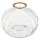 Image de VASE BOULE DORE TRANSPARENT
