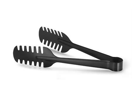 Image de PINCE A SPAGHETTI 240mm INOX NOIR