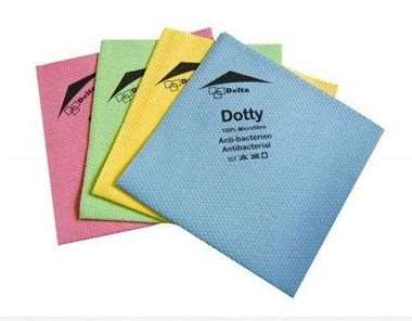 Image de LAVETTE MICROFIBRES 'DOTTY' ROSE PT 5