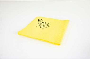 Image de LAVETTE MICROFIBRES 'DOTTY' JAUNE PT 5