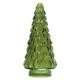 Image de SAPIN CONIQUE EN VERRE VERT 15 CM
