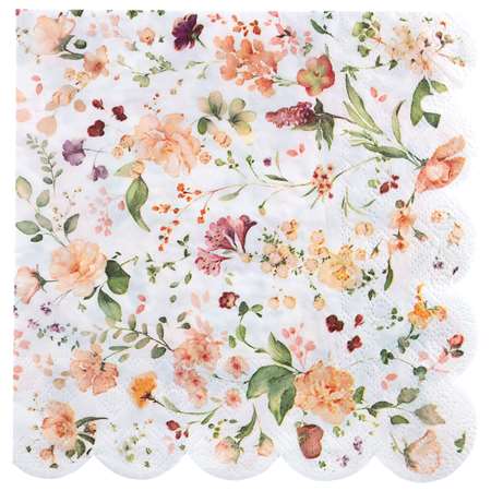 Image de SERVIETTES HERBIER MULTICOLOR X 12