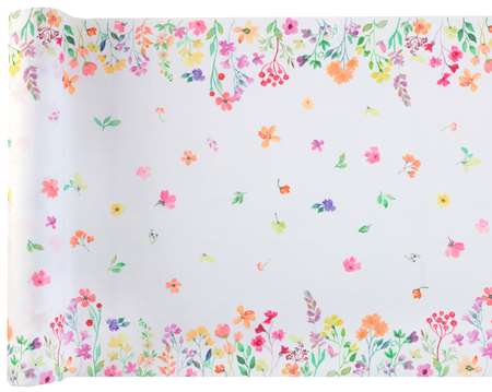 Image de CHEMIN DE TABLE PRINTEMPS MULTICOLOR 2.50 M
