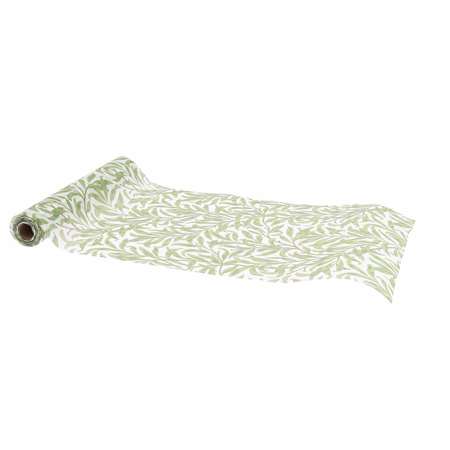 Image de CHEMIN DE TABLE FEUILLAGE VERT INTISSE 5 M