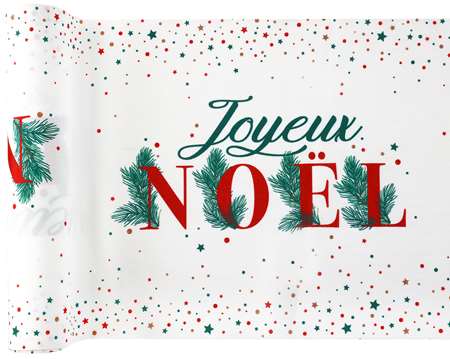 Image de CHEMIN DE TABLE NOEL PAIN D EPICE 3 M