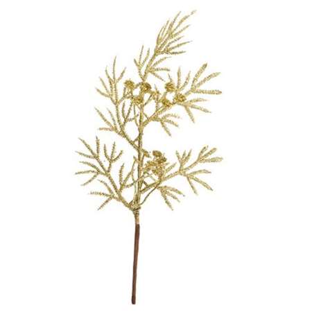 Image de BRANCHE FINESSE DE NOEL OR 35 CM