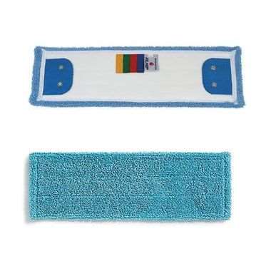 Image de FRANGE MICRO FIBRE BLEUE LANGUETTE 50X16cm