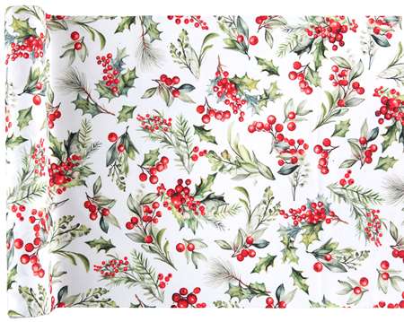 Image de CHEMIN DE TABLE HOUX MULTICOLOR 2.50 M