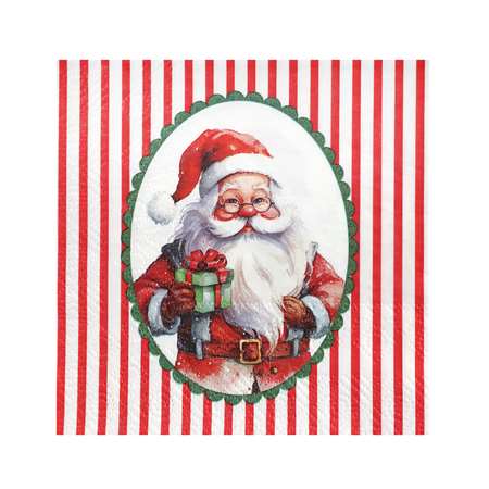 Image de SERVIETTES COCKTAIL PERE NOEL PT20