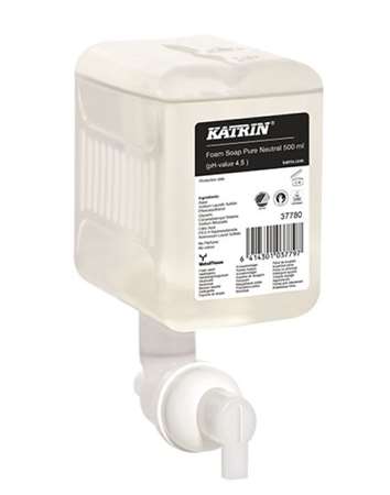 Image de MOUSSE LAVANTE ECOLABEL NEUTRAL KATRIN INCLUSIVE CART. 0.5L