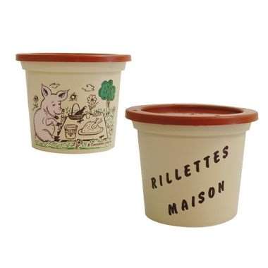 Image de POT RILLETTE PLASTIQUE 250 grs