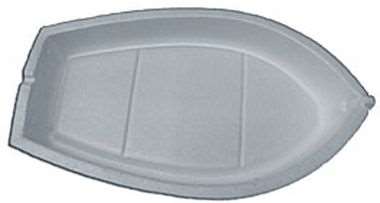 Image de BATEAU POLYSTYRENE 1/2 PARTS BLANC ( PETIT)