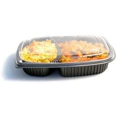 Image de BTE 'COOKIPACK' FOND NOIR 2 COMPARTIMENTS