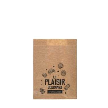Image de SAC CROISSANT N. 1 BRUN 120+50X160mm