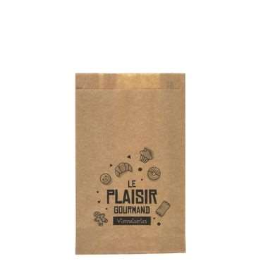 Image de SAC CROISSANT N. 3 BRUN 140+70X210mm