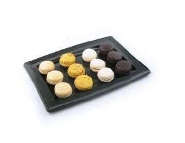 Image de PLAT RECTANGLE NOIR 275X190