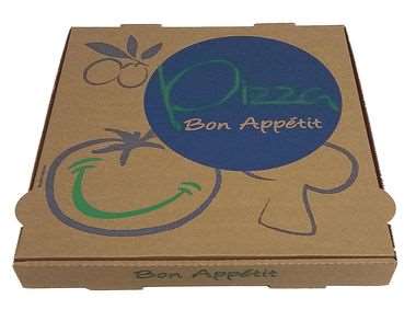 Image de BOITE PIZZA 29X29X3.5 'L'ORIGINALE'