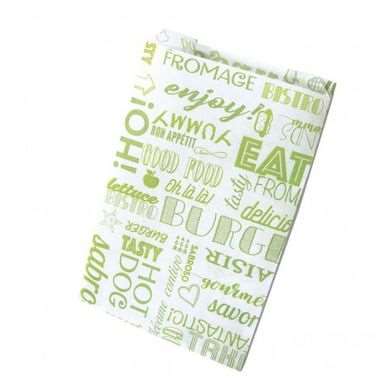 Image de SAC HAMBURGER 12+7X18cm 'PAROLE'