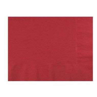 Image de SERVIETTE 39X39 2F BORDEAUX
