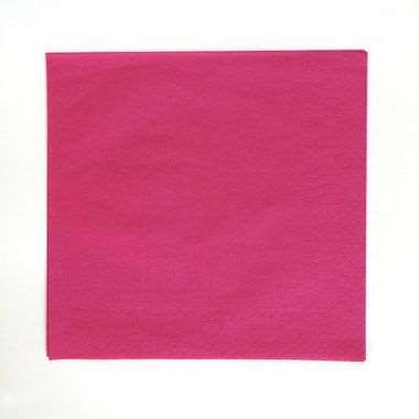 Image de SERVIETTE 39X39 2F FRAMBOISE