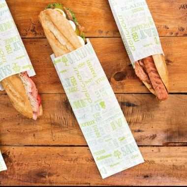 Image de SAC SANDWICH 12+4X35cm 'PAROLE'