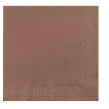 Image de SERV. CELI-OUATE 20X20 UNI CHOCOLAT